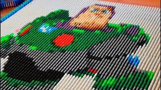 TOY STORY in 30,000 DOMINOES
