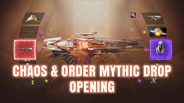 Chaos and Order Mythic Drop Opening - COD Mobile