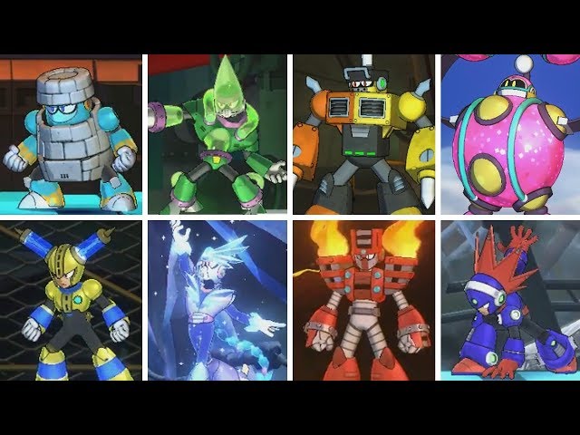 Mega Man 11 - All Bosses class=