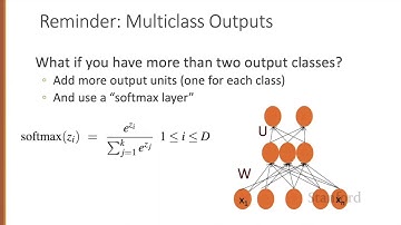 Neural Networks 4 Applying Feedforward Networks to NLP