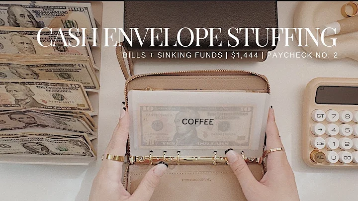 Feb. Cash Envelope Stuffing | $1,444 | Bills + Sinking Funds Stuffing | New Wallet Set Up
