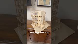 Behind the Scenes of an Architects Office: Model Building #architecture #engineering #construction