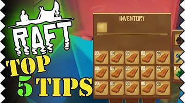 HOW TO GATHER RESOURCES FASTER!!! | RAFT GAMEPLAY