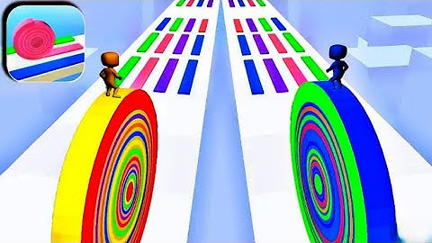 Layer Roll- All Levels Mobile Gameplay - Very Satisfying and Relaxing ASMR - Video Gameplay DSGYT34