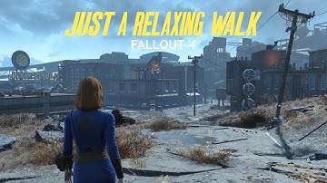 Taking A Relaxing Walk in the Commonwealth | Fallout 4 Next Gen Update - Music & Ambience
