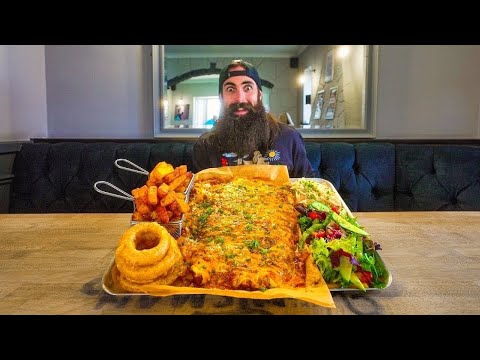 THE GIANT PARMO CHALLENGE THAT'S ONLY EVER BEEN BEATEN ONCE BeardMeatsFood