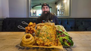 THE GIANT PARMO CHALLENGE THAT'S ONLY EVER BEEN BEATEN ONCE! | BeardMeatsFood