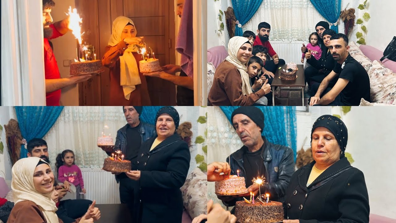 اليوم سوينا مفاجاه لمرت عمي 🥰 بمناسبه عيد الام🎉🧕🎂