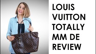 LOUIS VUITTON DAMIER EBENE TOTALLY MM (2016) SHOULDER BAG