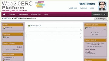 The Web 2.0 ERC platform: Intro for teachers