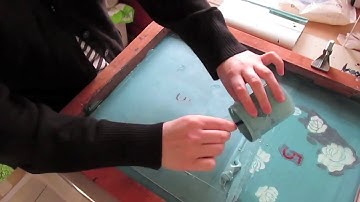 In Túi Vải Không Dệt, Kỹ Thuật In Lụa Trên In Túi Vải Không Dệt