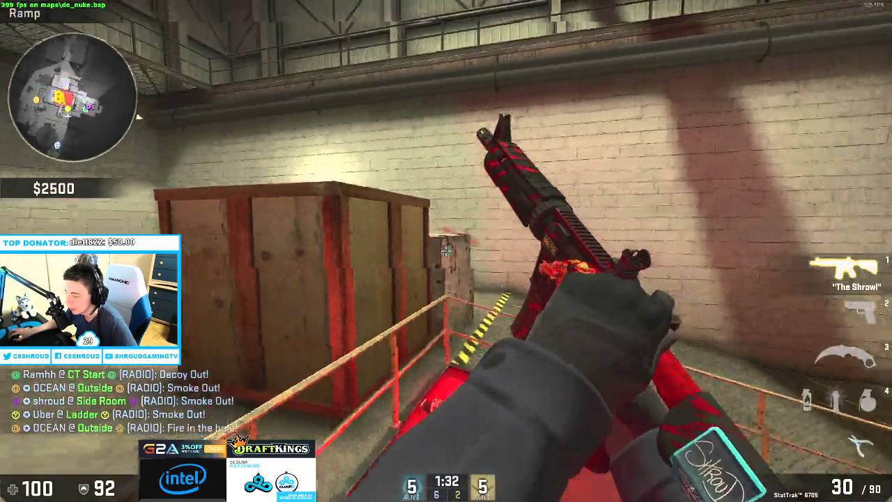 CS:GO - Shroud thoughts on Swag being Cloud9's fifth player - YouTube