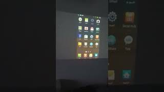 طريقة عرض الجهاز على الجدار (الحائط)  #جهاز من سامسونج يعرض على الجدار screenshot 4