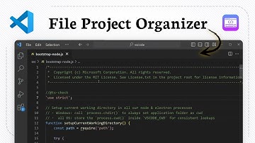 Een bestand maken in Visual Studio Code (Start Organizer)