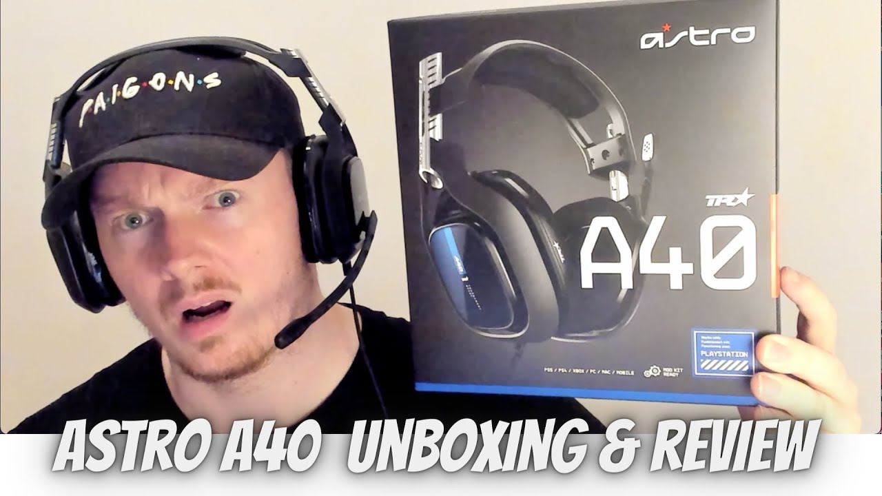 Astro A40TR + MixAmp Pro Unboxing & Hands-on - YouTube