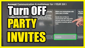 How to Turn OFF Party Invites from Random People on Xbox Series X (Privacy Settings)