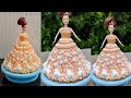 Doll cake||simple doll cake without mould||new model doll cakes||barbie cake model malayalam