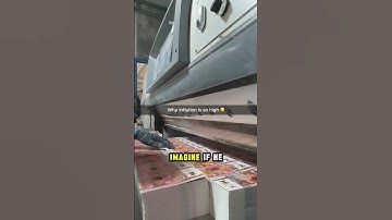 He Literally Prints Money for a Living