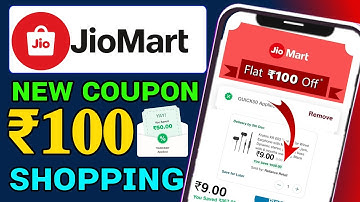 Jiomart ₹100 free shopping today 🔥 Jiomart ₹100 new coupon code | JioMart ₹50 free shopping trick