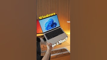 I installed Windows on my Mac...