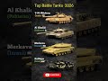 Top Battle Tanks of South Asia | 2026! 🛡️🔥