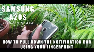 How To Pull Down The Notification Bar Using Your Fingerprint