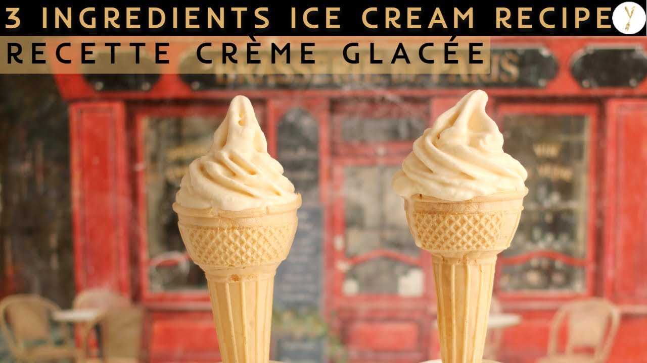Comment faire de la Crème Glacée Vanille Avec une Sorbetière l 3