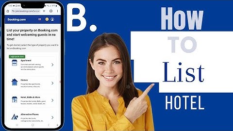 How To List Your Hotel On Booking.com | Add Your Hotel To Booking.com