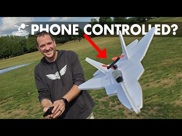 Smartphone Controlled Foamboard Plane? 🙌   |  Power UP 4.0 class=