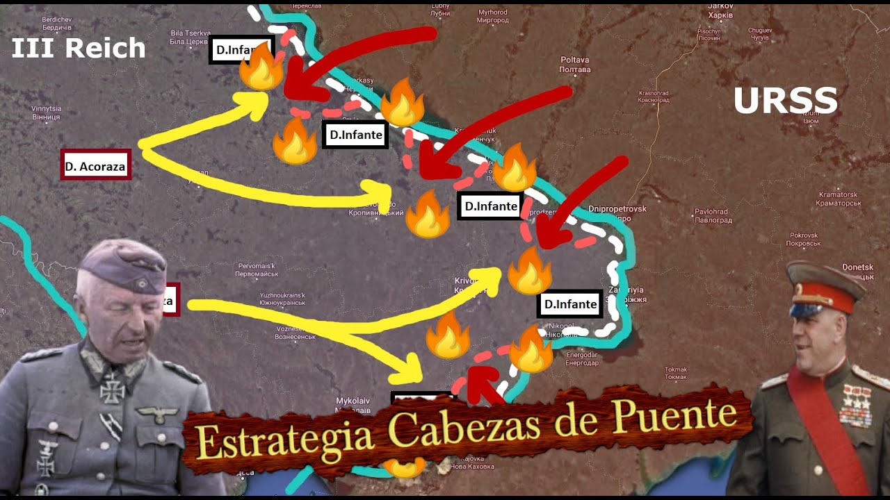 La Mejor Estrategia para Cruzar los Grandes Ríos Fortificados en la Segunda  Guerra Mundial - YouTube