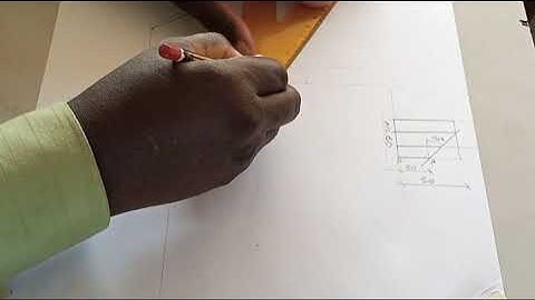 SURFACE DEVELOPMENT OF FRUSTUM OF A RIGHT PRISM 1 #WASSCE#WAEC#TECHNICALDRAWING#ENGINEERINGDRAWING