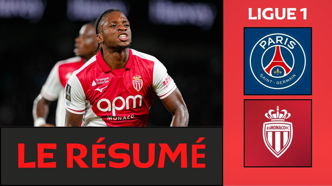 Paris Saint-Germain - AS Monaco | 1-2 | Résumé | Ligue 1 2026-27 | psg monaco