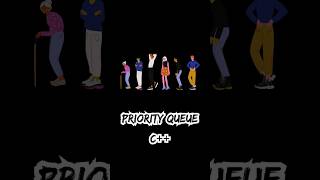 Priority Queue C++ #cplusplus #programmingtutorial #coding #leetcode