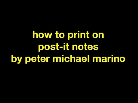 Printing On Post It Notes Tutorial You Printing On Post It Notes Tutorial