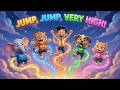 Jump, Jump, Very High! | Nursery Rhymes and Kids Songs | Animals for Kids