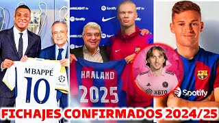 LOS FICHAJES YA CONFIRMADOS PARA LA PROXIMA TEMPORADA 2024/25