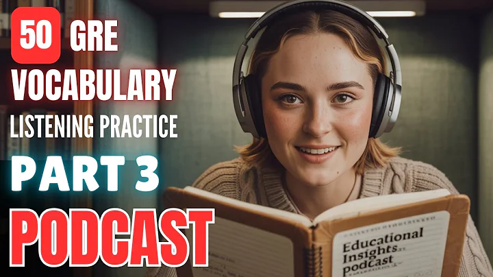 50 GRE Vocabulary (Part 3) || English Listening Practice