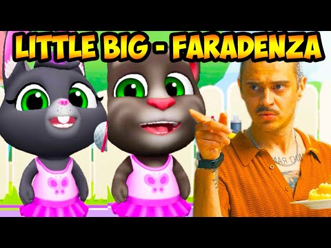 Видео: LITTLE BIG – FARADENZA ! ГОВОРЯЩИЙ ТОМ ПОЁТ ! - Мой Говорящий Том: Друзья - My Talking Tom: Friends