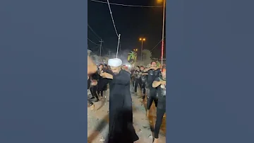 على حسين واولاده وهذا لطمنه كل سنه 