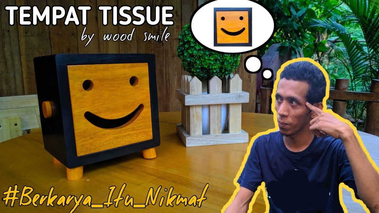 Manfaatkan Kayu  bekas Buat  Tempat TISSUE dari  kayu  YouTube