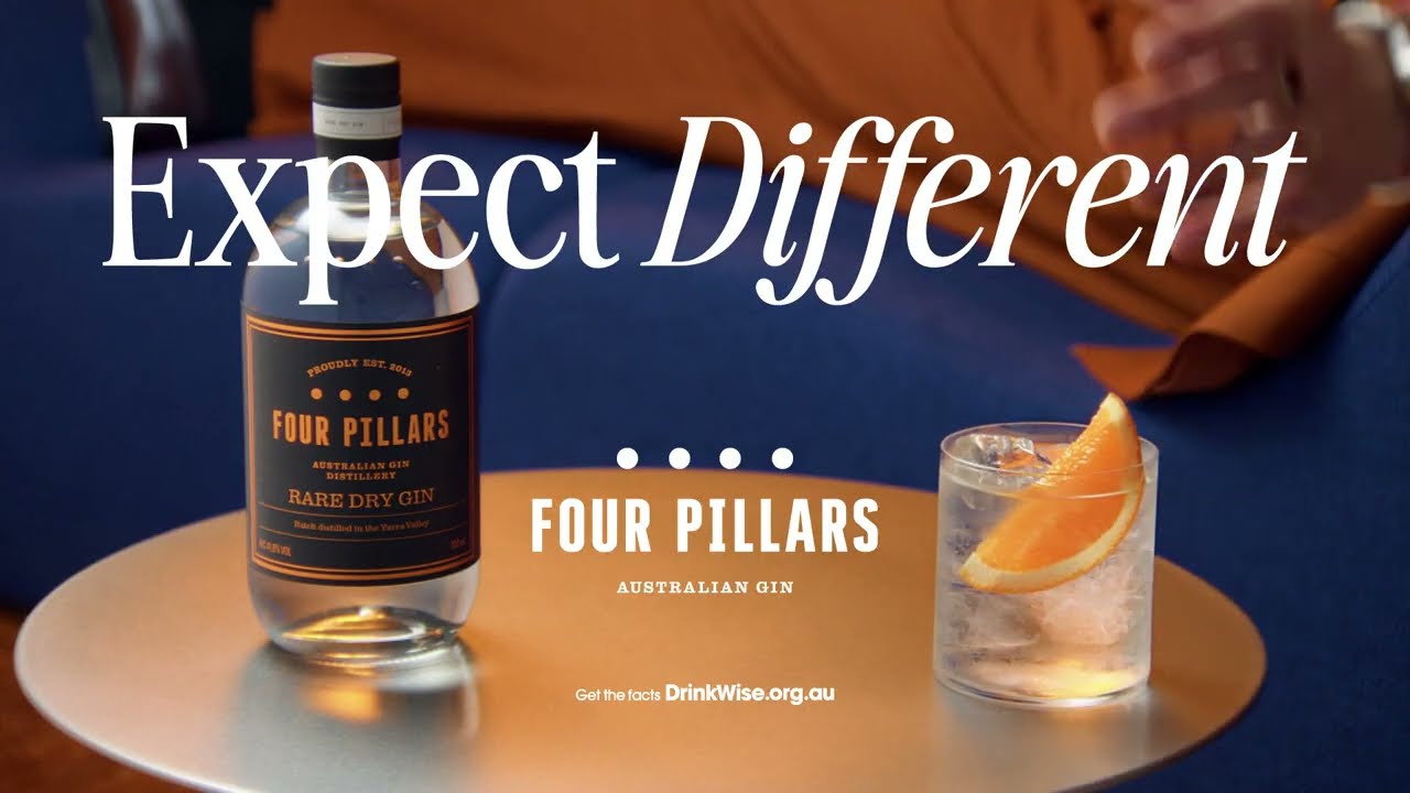 Four Pillars Gin Unveils New Masterbrand Platform 'Expect Different' by Weave