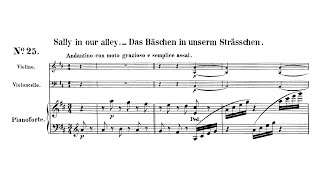 Ludwig van Beethoven – 25 Scottish Songs, Op. 108: 25. Sally in Our Alley