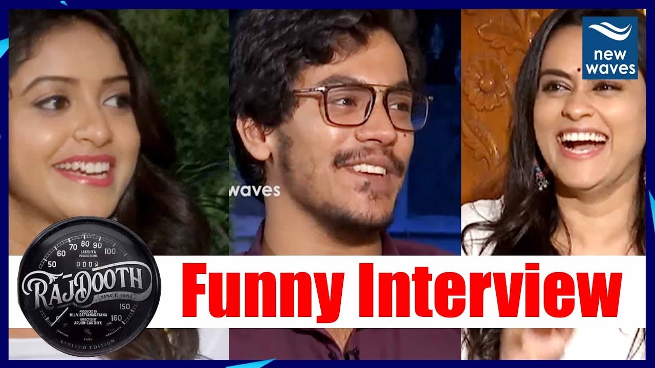Meghamsh and Nakshatra & Priyanka Funny Interview about Rajdoot Movie | Arjun Gunnala | New Waves