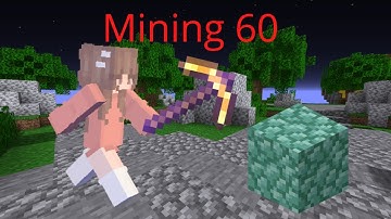 Mining 60 trickshot (hypixel skyblock)