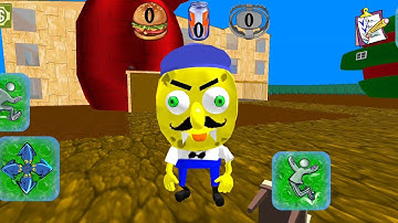 Sponge Neighbor Escape 3D - New Global Update 1.4 - New Characters and Mechanics - Level 17 Gameplay