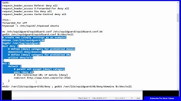 How To install Squid & SquidGuard with Squid Basic authentication On Ubuntu 18.04
