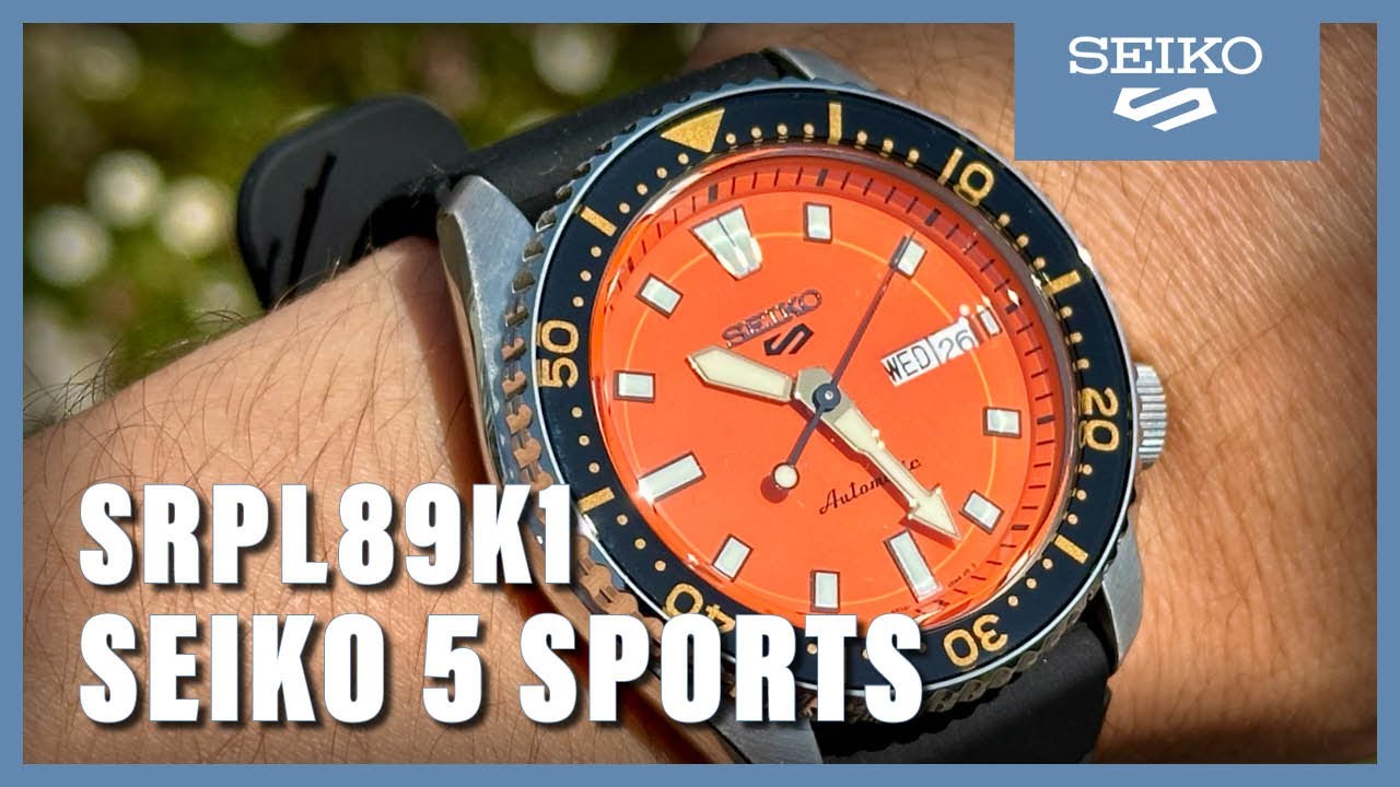 Unboxing The New Seiko 5 Sports SRPL89K1
