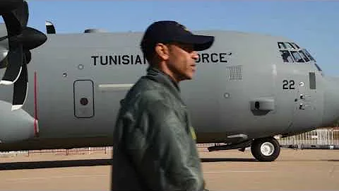 Tunisian Airshow Flyovers For TV | Tunisian Intern...