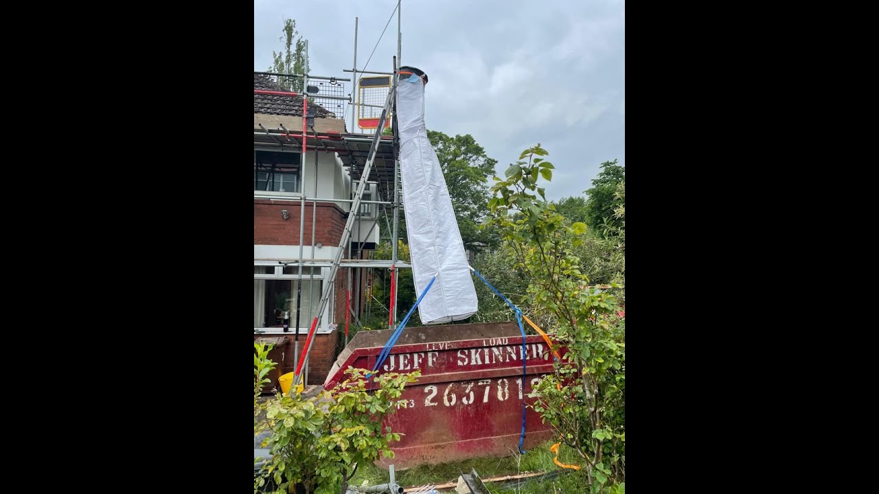 Flexible Rubble Chute  STORTSLURF® -  The Best Rubble Chute Alternative for Builders & DIY