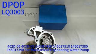 402d-05 403d-07 145017400 145017510 145017380 145017390 for mechanical engineering water pump